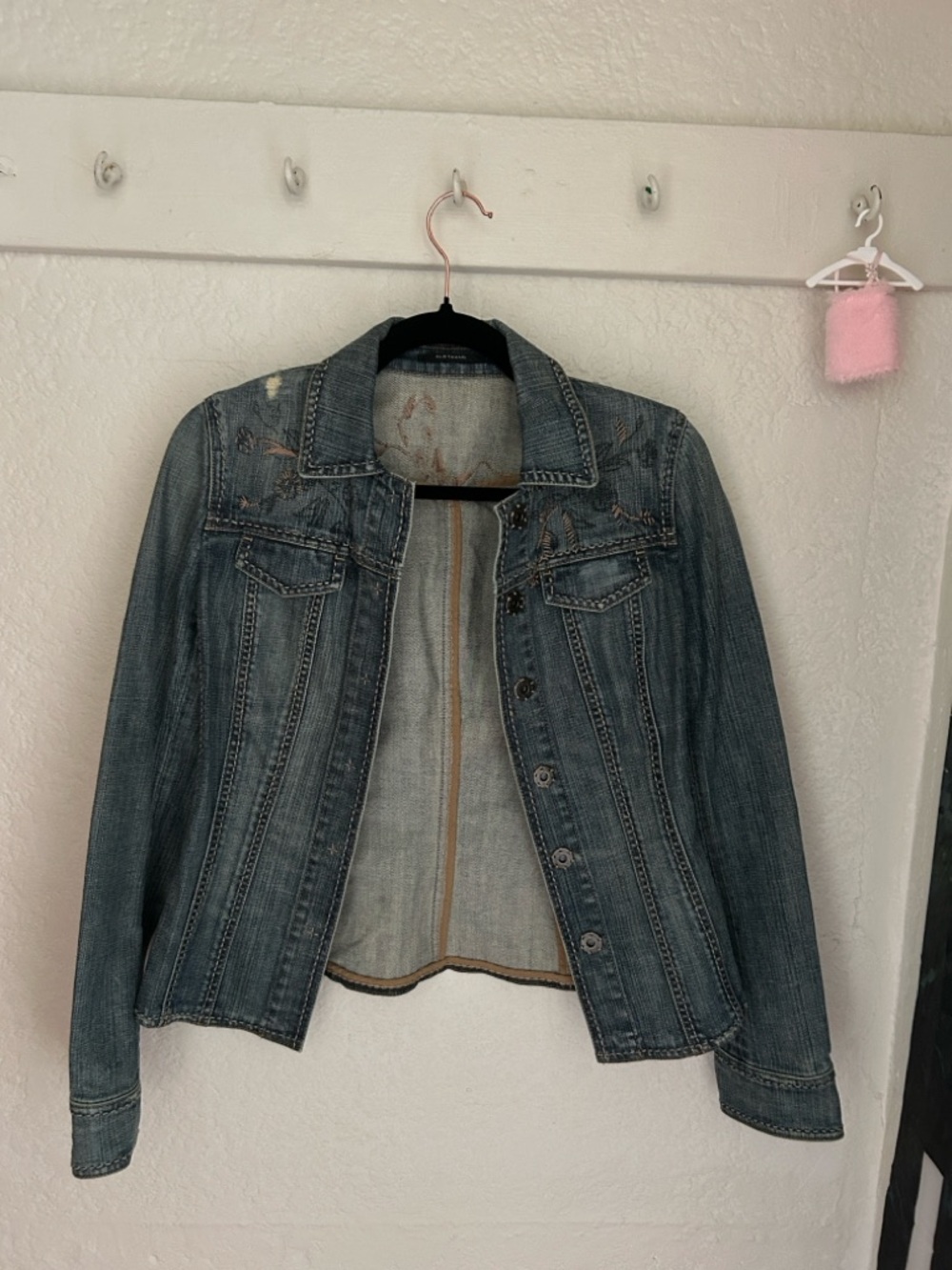 Elie Tahari Blue Jean Jacket